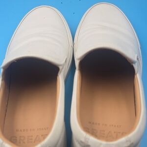 Greats Cream Slip-On Shoes